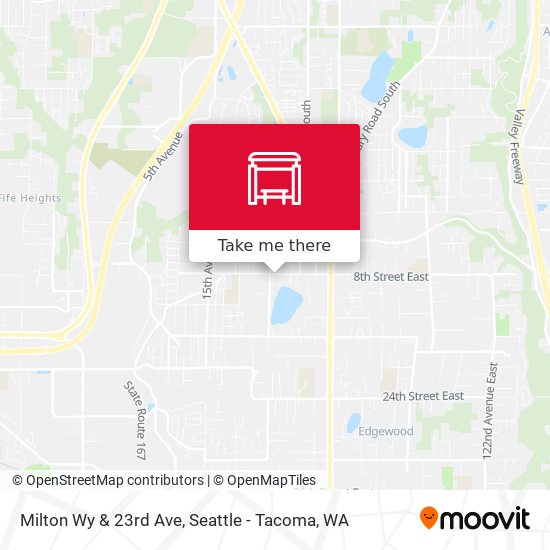 Mapa de Milton Wy & 23rd Ave