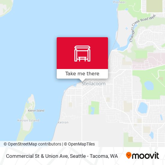 Mapa de Commercial St & Union Ave