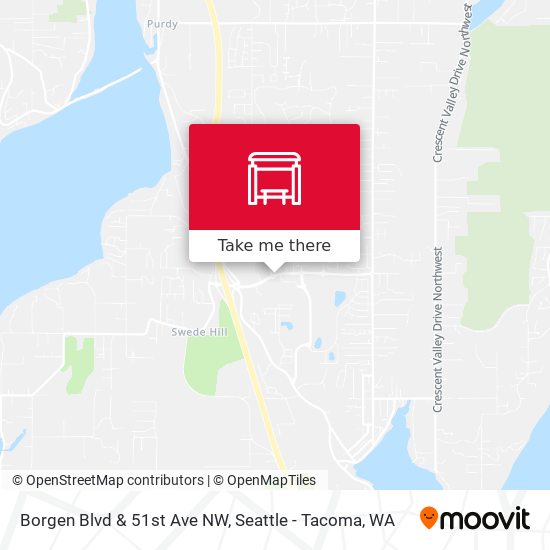 Mapa de Borgen Blvd & 51st Ave NW
