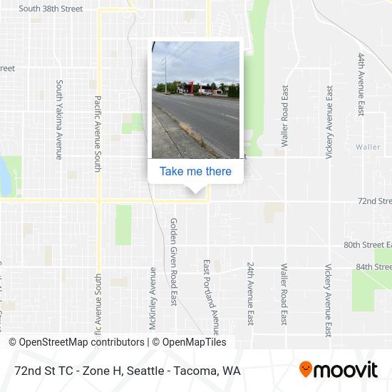 72nd St TC - Zone H map