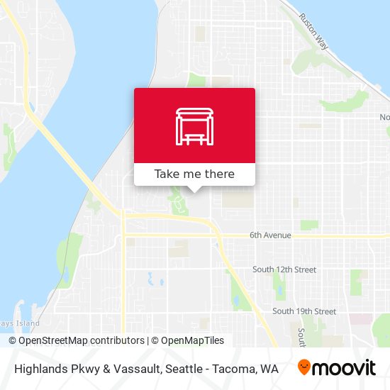 Highlands Pkwy & Vassault map
