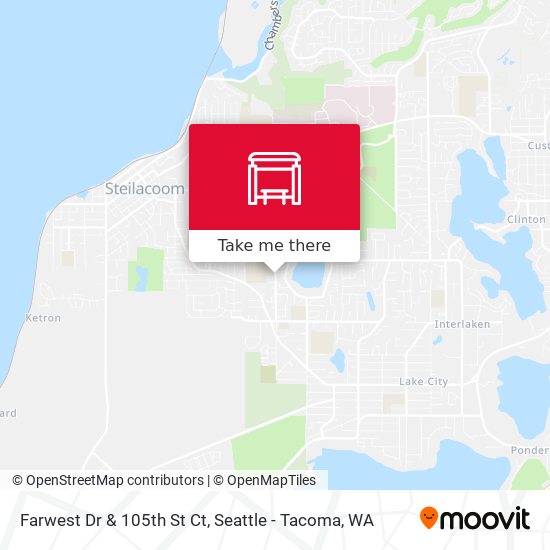 Mapa de Farwest Dr & 105th St Ct