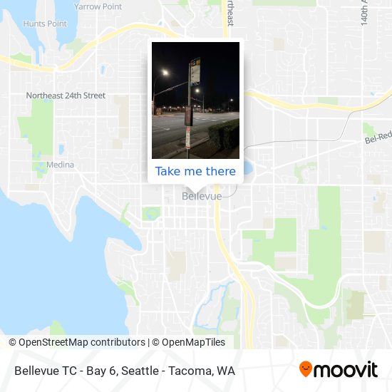 Mapa de Bellevue TC - Bay 6