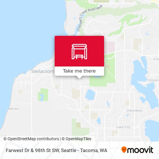 Farwest Dr & 98th St SW map