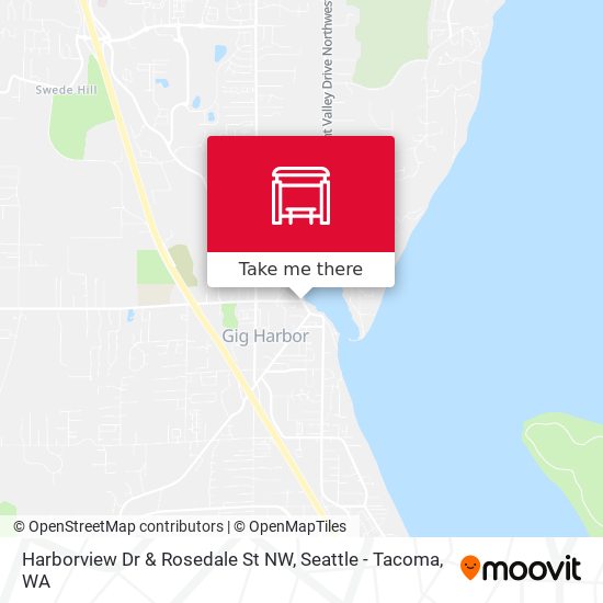 Mapa de Harborview Dr & Rosedale St NW