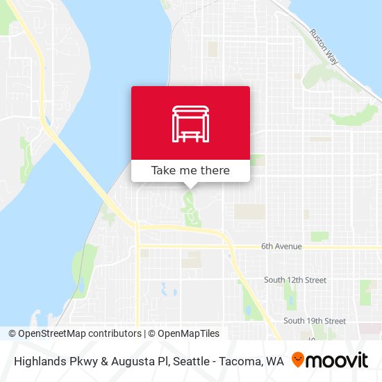 Mapa de Highlands Pkwy & Augusta Pl