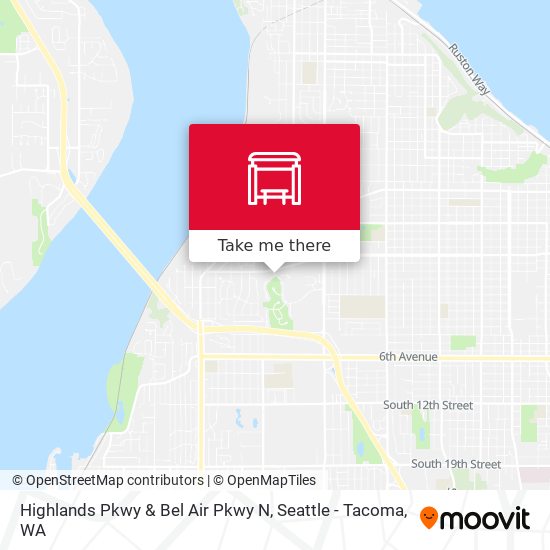 Mapa de Highlands Pkwy & Bel Air Pkwy N