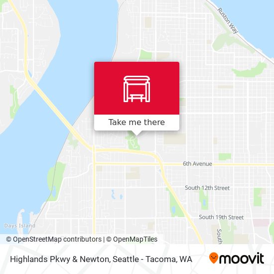 Highlands Pkwy & Newton map