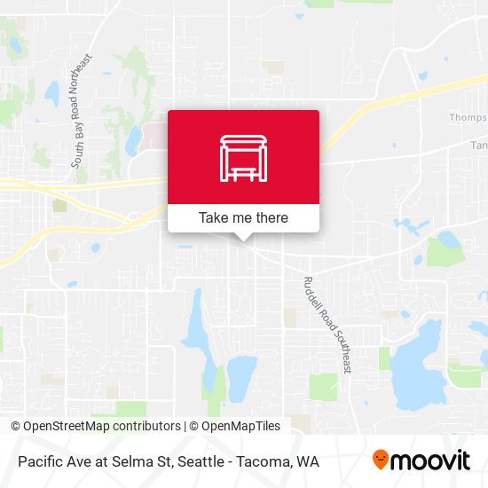 Mapa de Pacific Ave at Selma St