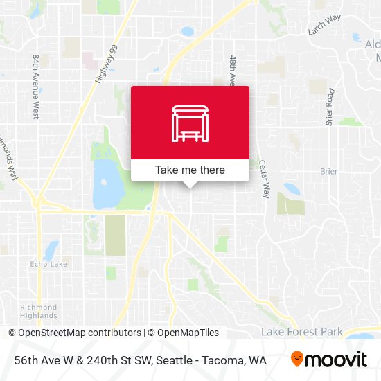 Mapa de 56th Ave W & 240th St SW