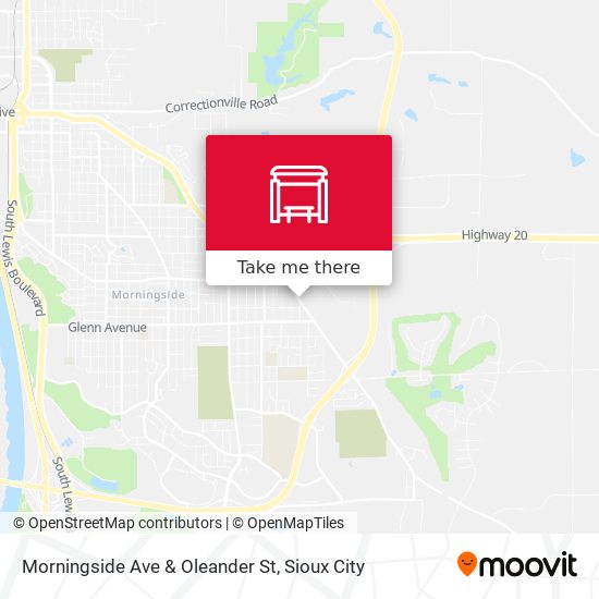 Morningside Ave & Oleander St map