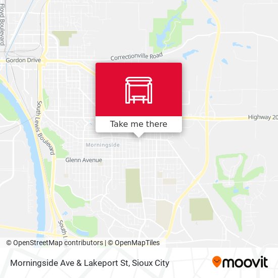 Morningside Ave & Lakeport St map