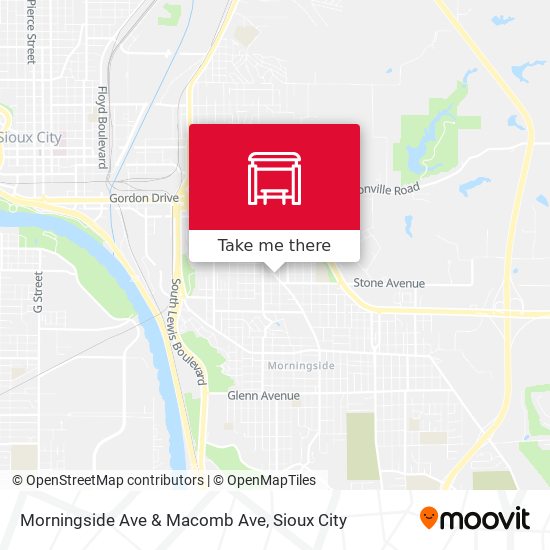 Morningside Ave & Macomb Ave map