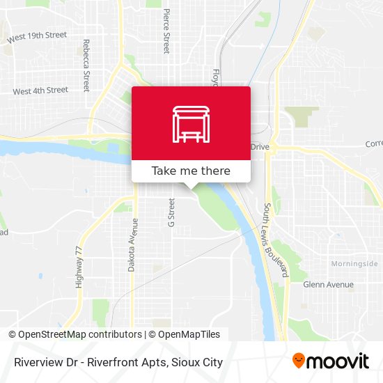 Riverview Dr - Riverfront Apts map