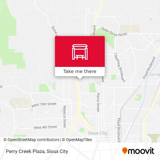 Perry Creek Plaza map