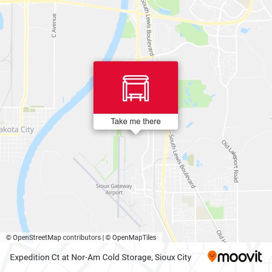 Mapa de Expedition Ct at Nor-Am Cold Storage