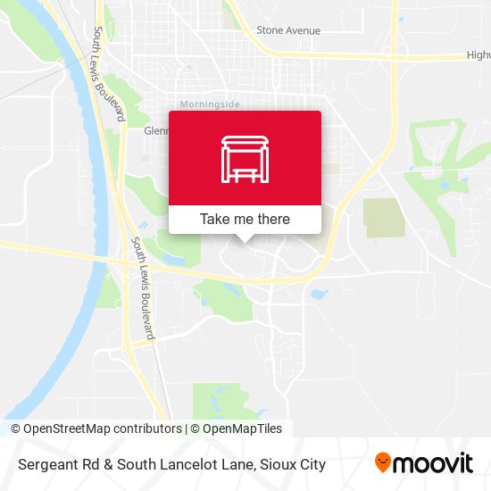 Sergeant Rd & South Lancelot Lane map