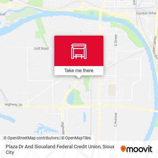 Plaza Dr And Siouxland Federal Credit Union map