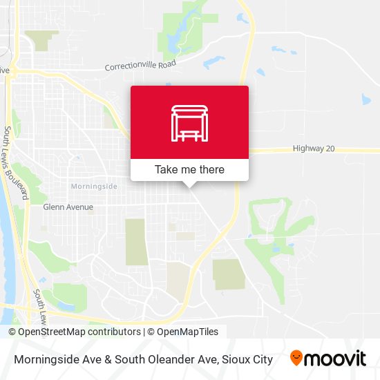 Morningside Ave & South Oleander Ave map