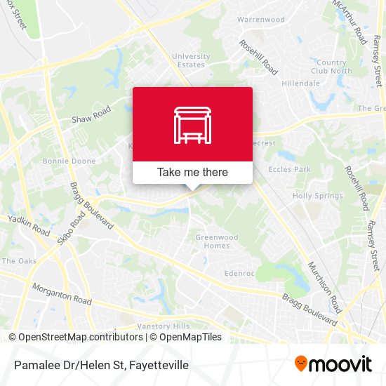 Pamalee Dr/Helen St map