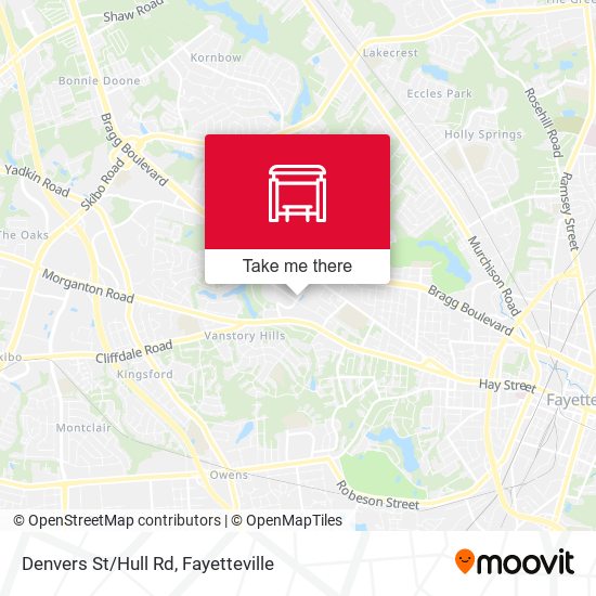 Mapa de Denvers St/Hull Rd