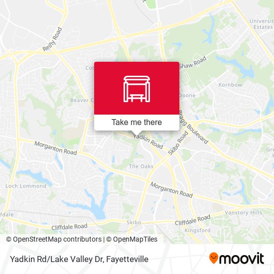Yadkin Rd/Lake Valley Dr map