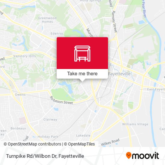 Turnpike Rd/Wilbon Dr map