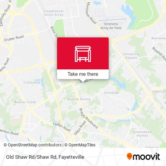 Mapa de Old Shaw Rd/Shaw Rd