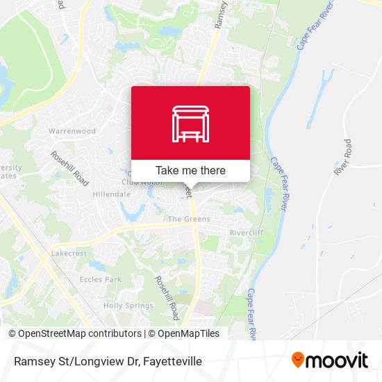 Ramsey St/Longview Dr map