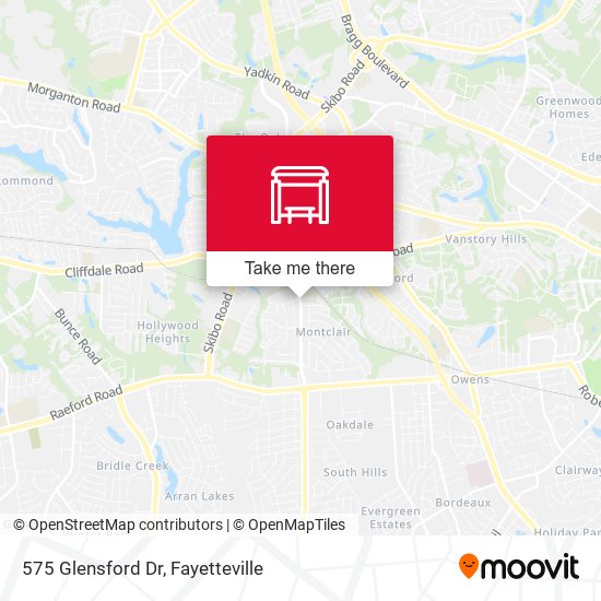 Mapa de 575 Glensford Dr