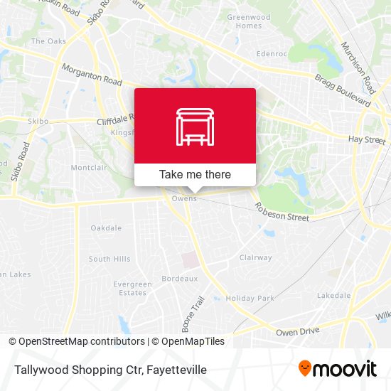 Mapa de Tallywood Shopping Ctr