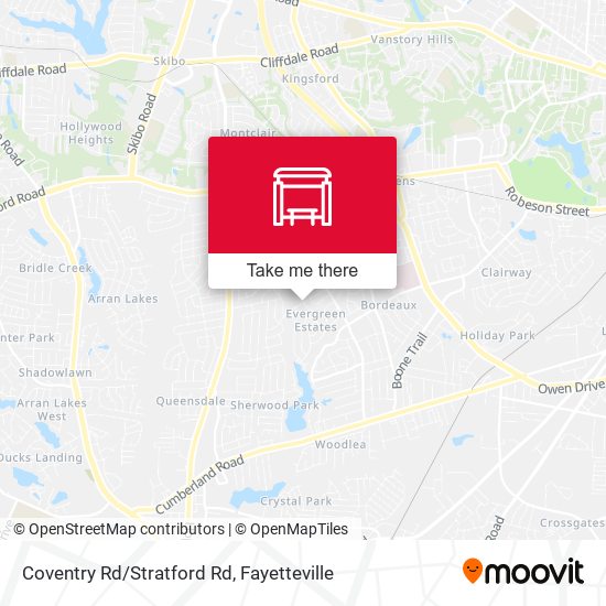 Coventry Rd/Stratford Rd map