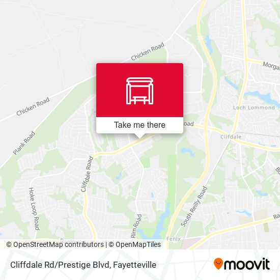 Cliffdale Rd/Prestige Blvd map