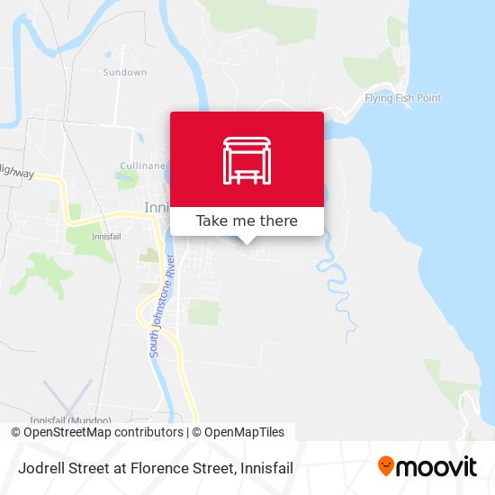 Jodrell Street at Florence Street map