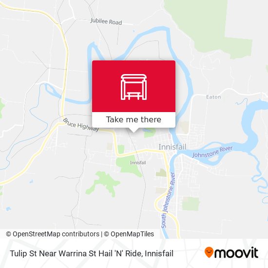 Tulip St Near Warrina St Hail 'N' Ride map