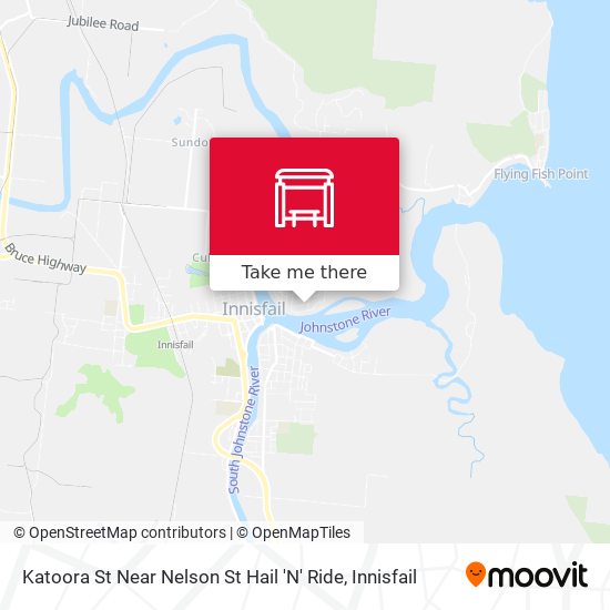 Katoora St Near Nelson St Hail 'N' Ride map