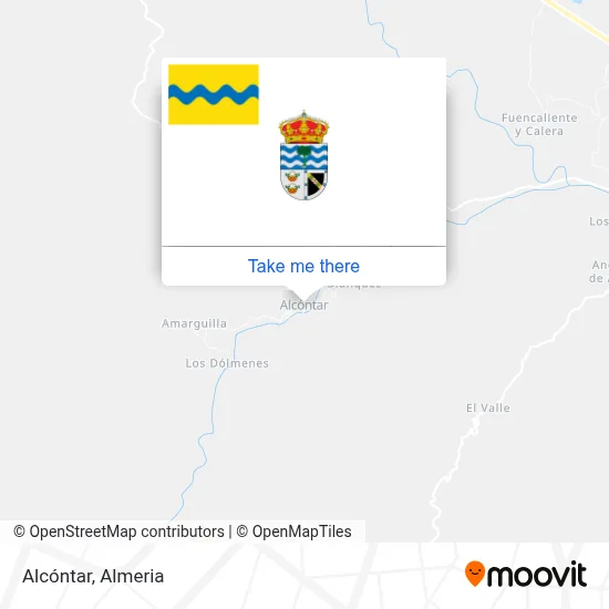 Alcóntar map