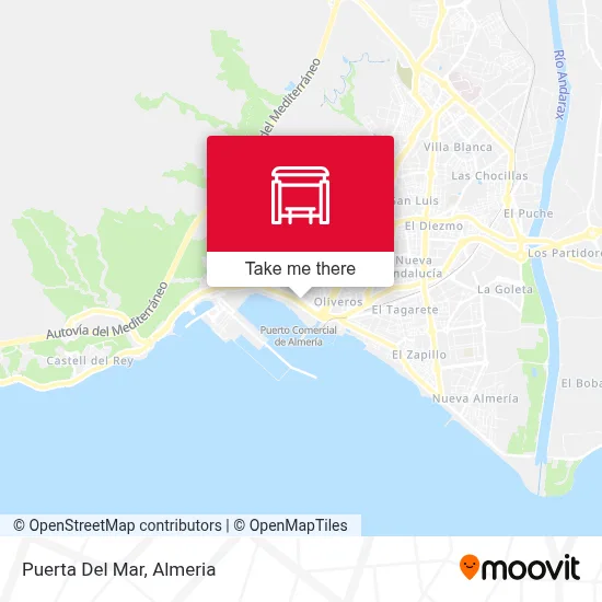Puerta Del Mar map