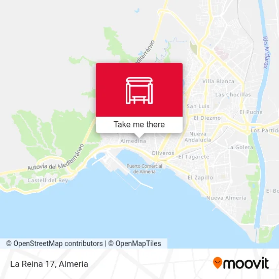 La Reina 17 map