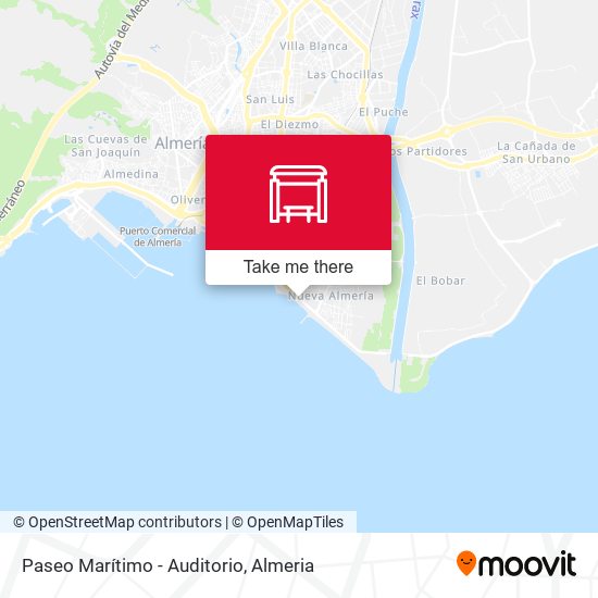 Paseo Marítimo - Auditorio map