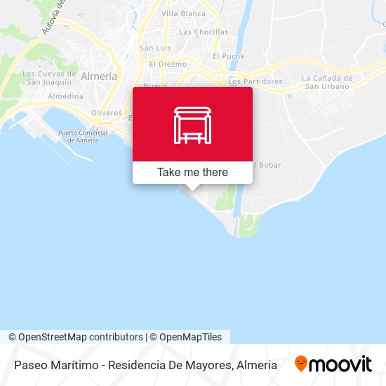 Paseo Marítimo - Residencia De Mayores map