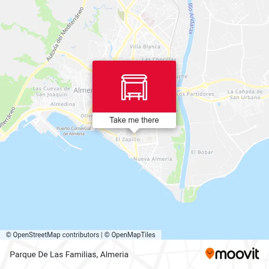 Parque De Las Familias map