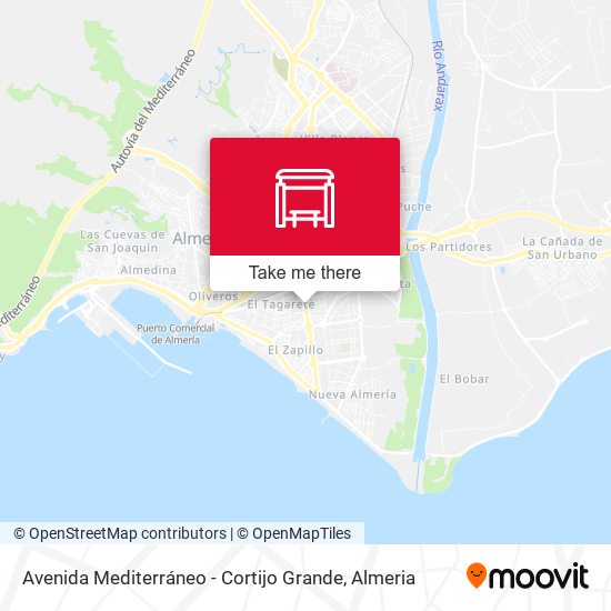 Avenida Mediterráneo - Cortijo Grande map
