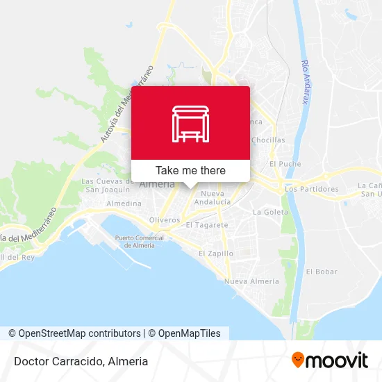 Doctor Carracido map