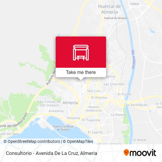 mapa Consultorio - Avenida De La Cruz