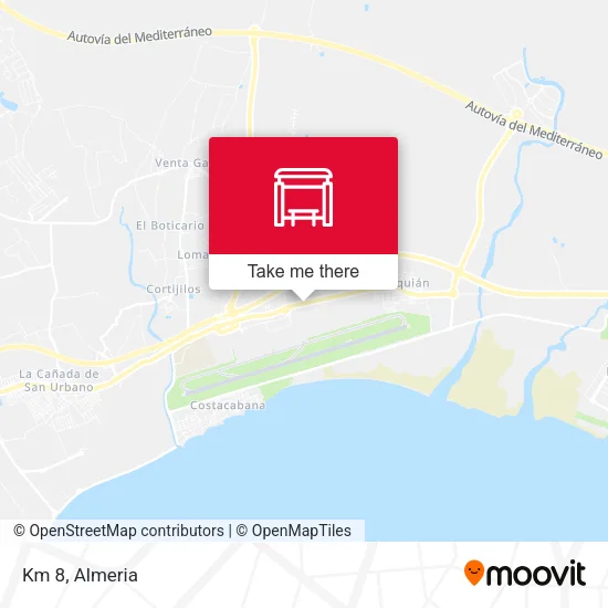 mapa Km 8