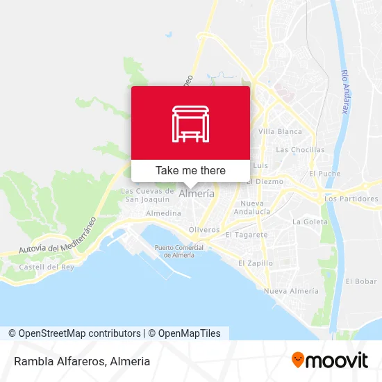 Rambla Alfareros map