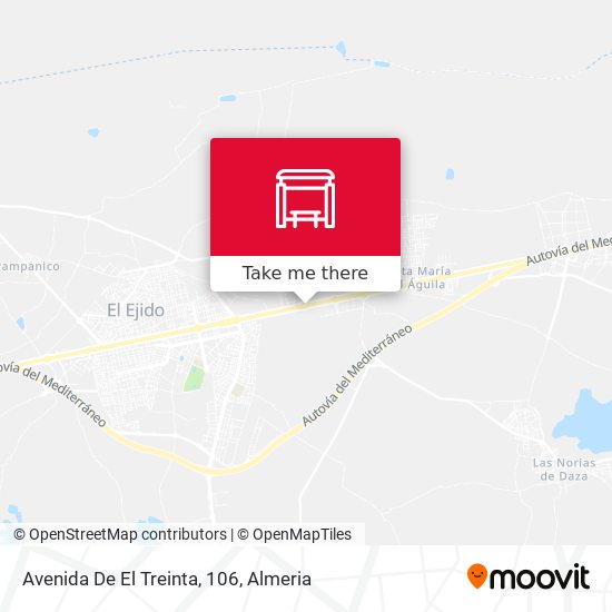Avenida De El Treinta, 106 map
