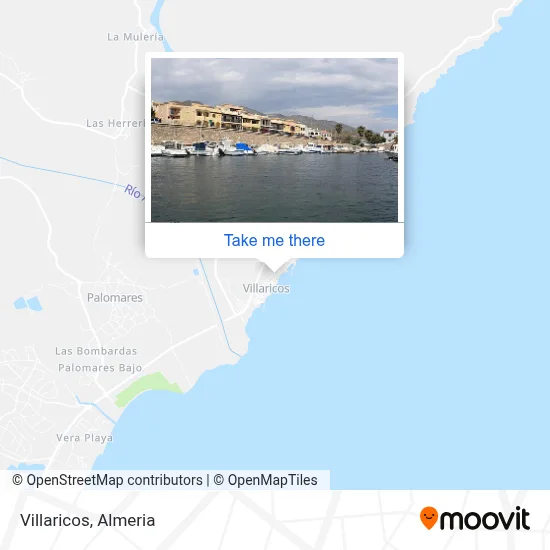 Villaricos map