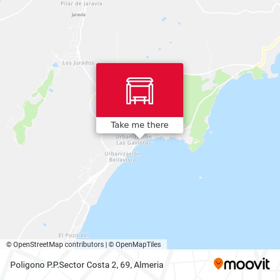 Poligono P.P.Sector Costa 2, 69 map